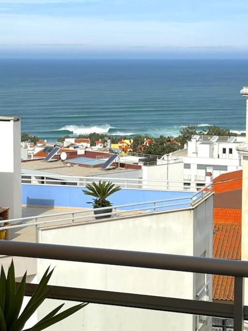 Apartamento Nazaré Ocean Flat - Private Rooftop Terrace BBQ Exterior foto